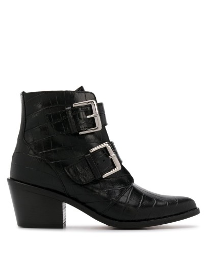 Denny printed boots