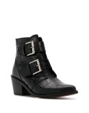 Denny printed boots