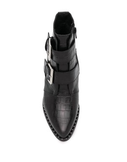 Denny printed boots