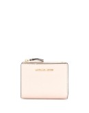 Jet Set pebbled-effect wallet