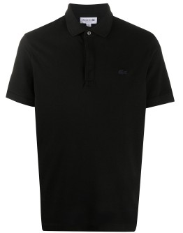 logo patch polo shirt