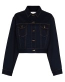 cropped denim