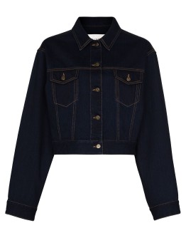 cropped denim