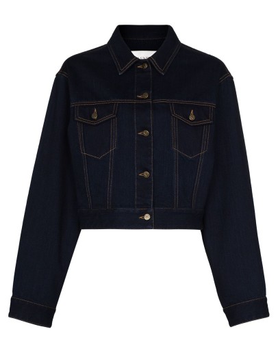 cropped denim