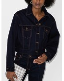 cropped denim