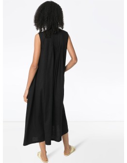 tie-fastening dress