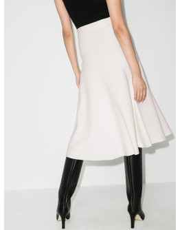 A-line midi skirt