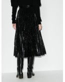 VLOGO pleated skirt