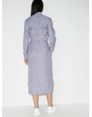 button-down shirt dress