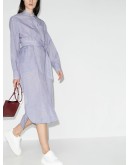 button-down shirt dress