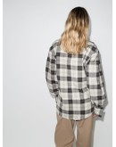 check-print long-sleeve shirt