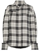 check-print long-sleeve shirt