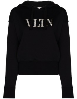 logo-print hoodie