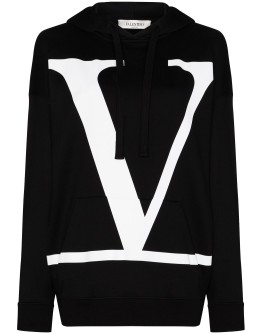 VLOGO drawstring hoodie