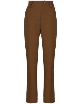 high-waist tailored trousers