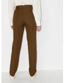 high-waist tailored trousers
