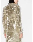metallic blazer