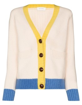 Johnson V-neck wool cardigan