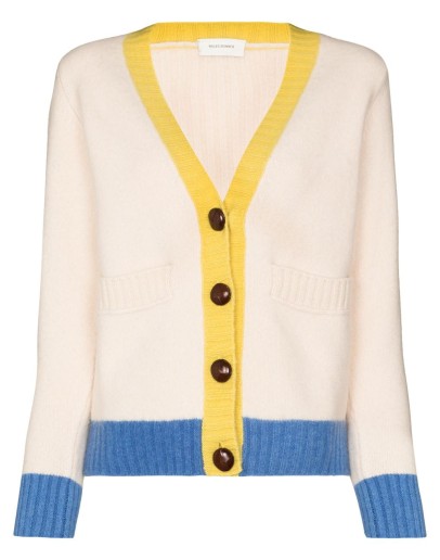 Johnson V-neck wool cardigan