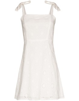 Poppy broderie anglaise mini dress