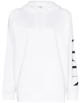 VLTN logo-print hoodie