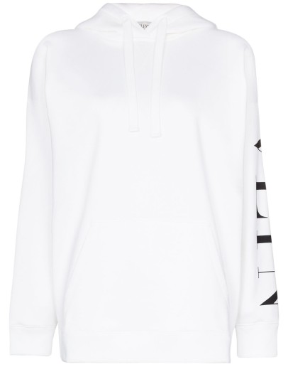 VLTN logo-print hoodie