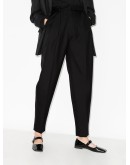 high waist tailored trousers