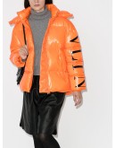 VLTN logo puffer jacket