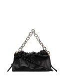 Bom leather shoulder bag