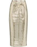 disco ball midi pencil skirt