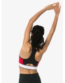 Beach Run colour-block sports bra