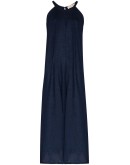 halterneck loose jumpsuit