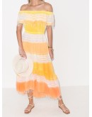 Eshal off-shoulder midi dress