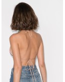 Nirvana triangle bikini top