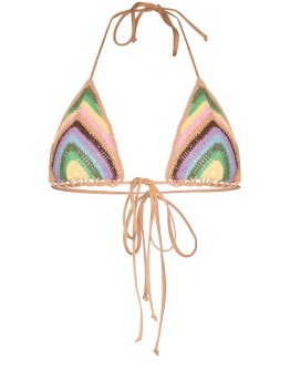 Nirvana triangle bikini top