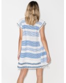Mizan stripe mini dress
