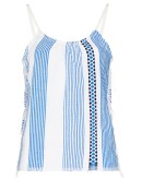 Mizan stripe-pattern camisole