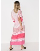 Eshal striped kaftan dress