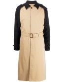 two-toned trench coat