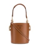 cord detail bucket bag