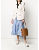cord detail bucket bag