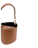 cord detail bucket bag