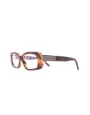 rectangular frame tortoise-shell glasses