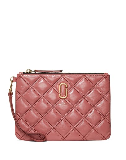 The Quilted Softshot Wristlet pouch