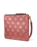 The Quilted Softshot Wristlet pouch