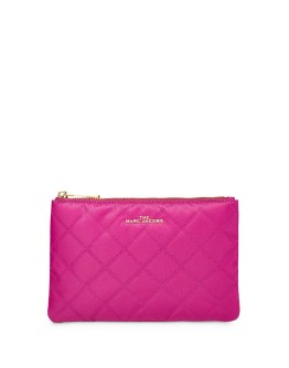 diamond quilted make-up bag