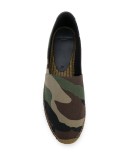 camouflage print espadrilles