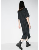 studded linen dress