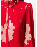 floral georgette mini dress