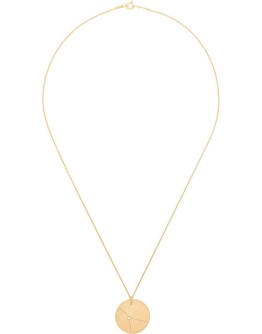 gold-plated Cancer Constellation pendant necklace